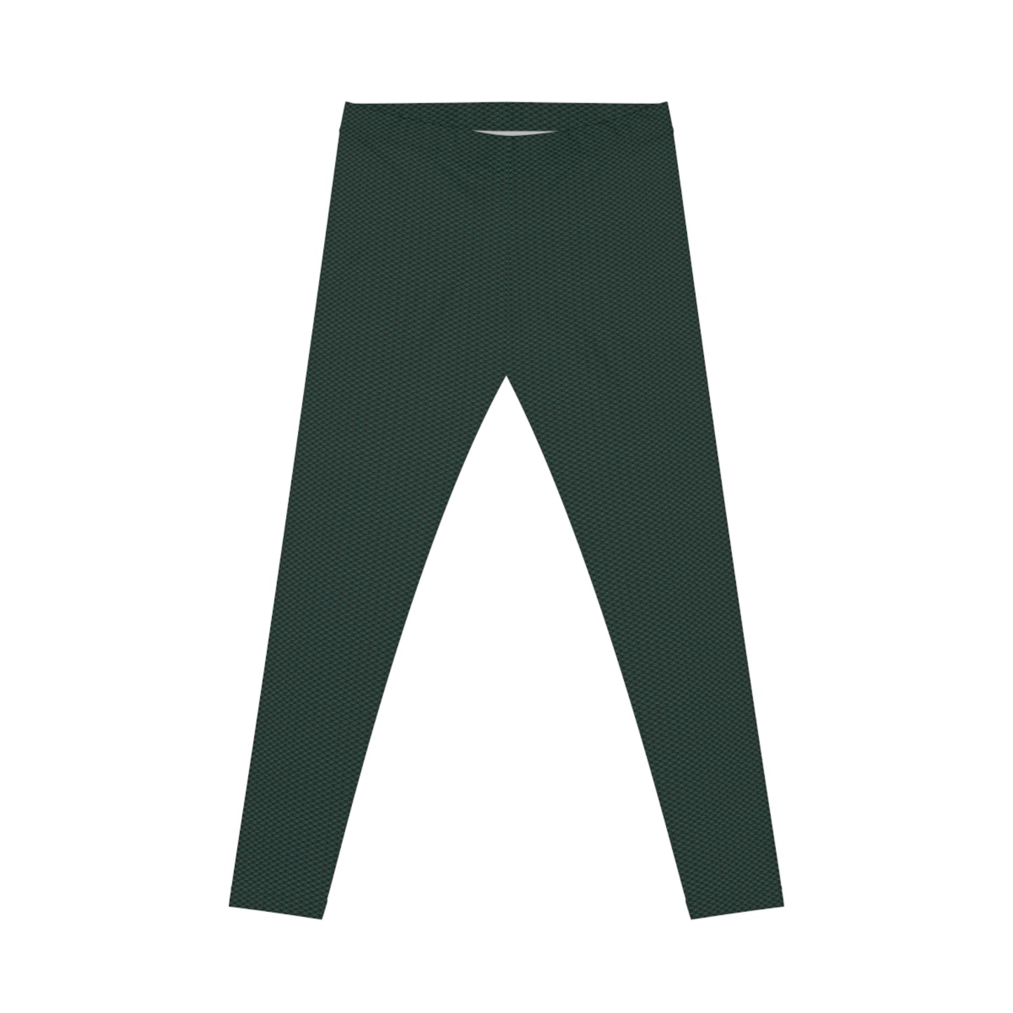 Garment front view of Bottle Green Glass Chainmaille Leggings by Urban Maille