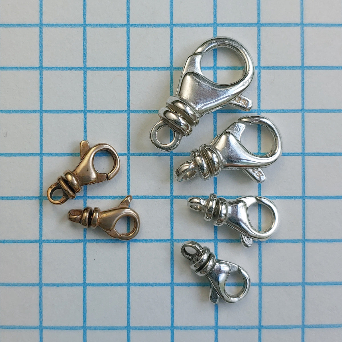 Lobster Clasps - Swivel