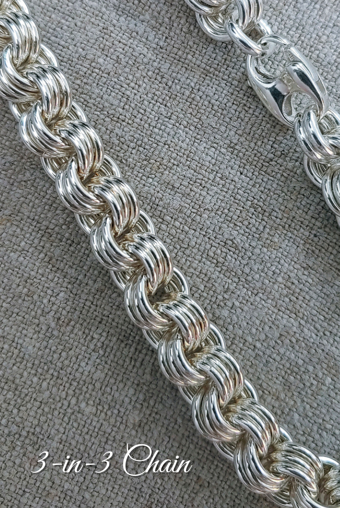 Beginning Weaves 3 Chain Bracelets Kit