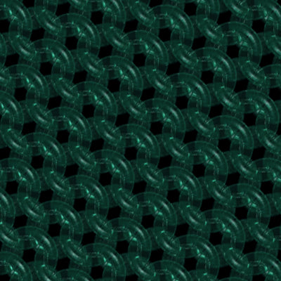 Close up swatch of Bottle Green Glass Chainmaille Leggings by Urban Maille
