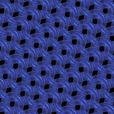 BlueViolet Glass Chainmaille Leggings