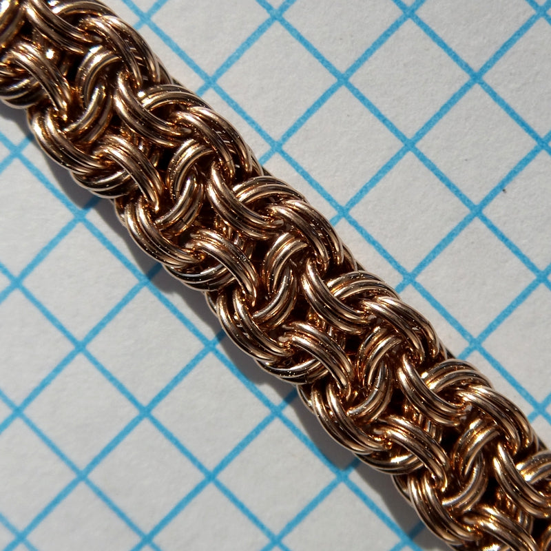 Kinged Vipera Berus chainmaille inchpack