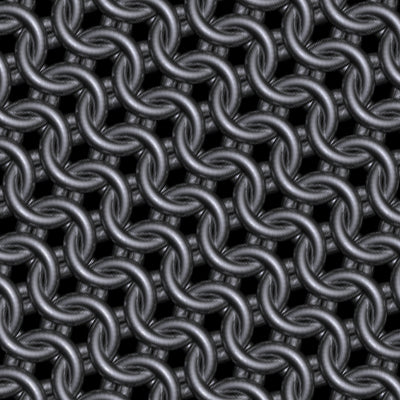 Polished Steel Chainmaille Leggings