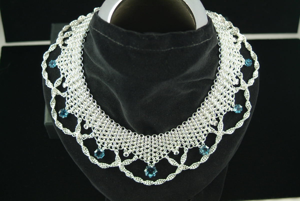 Graduated European 4-in-1 collar kit, finished collar, second view