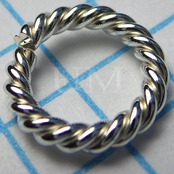 multistrand wire saw-cut jump rings
