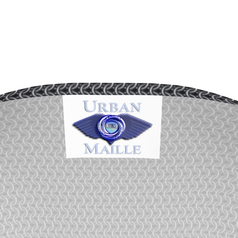 Women's Long Sleeved Cotton Tee - Chainmaille Print Knight Costume