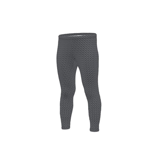 Kid's Leggings - Chainmaille Print Knight Costume