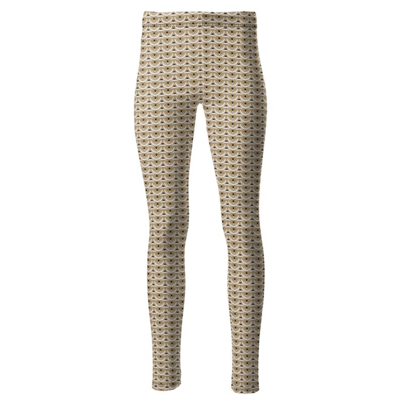 High Waist Leggings in Sunshine Maille