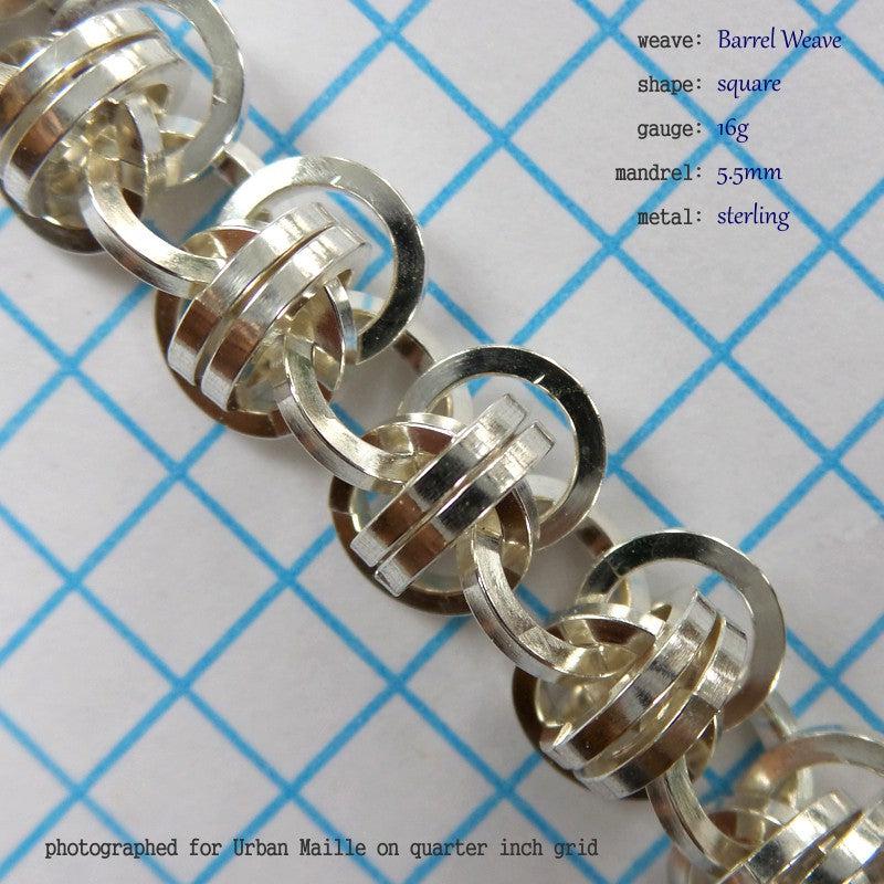 Barrel Weave Square