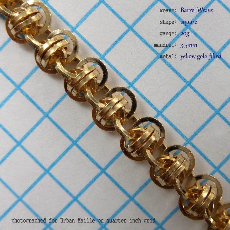 Barrel Weave Square