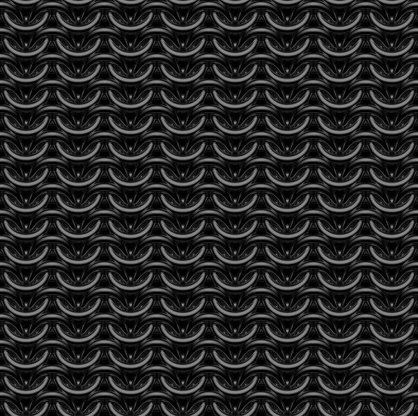 Black Maille Art Print