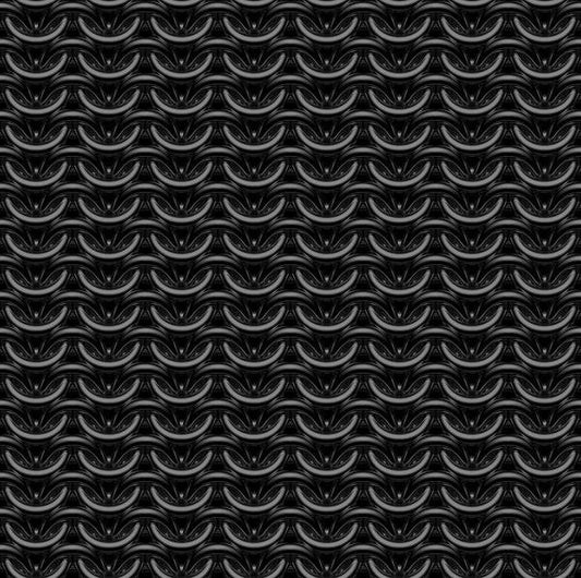Black Maille Art Print