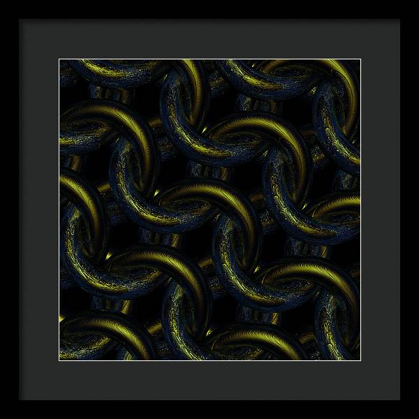 Blighted Maille - Framed Print