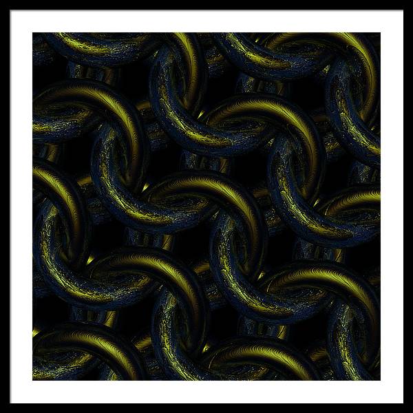 Blighted Maille - Framed Print