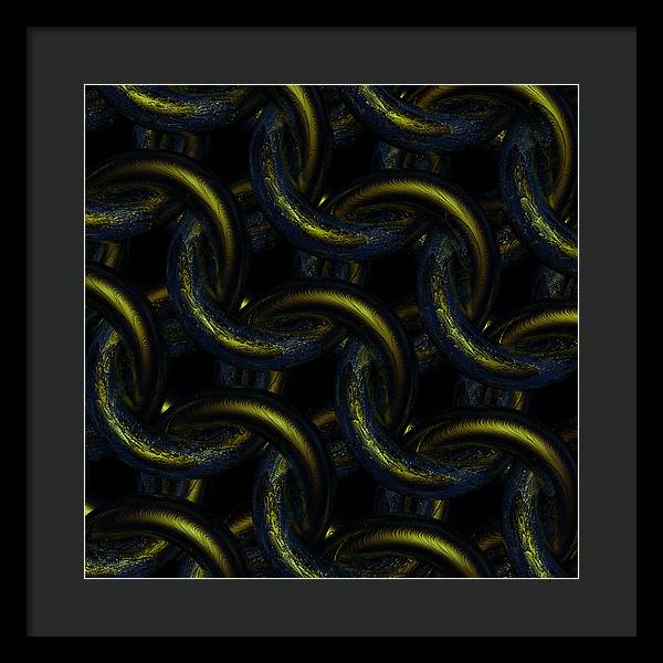 Blighted Maille - Framed Print