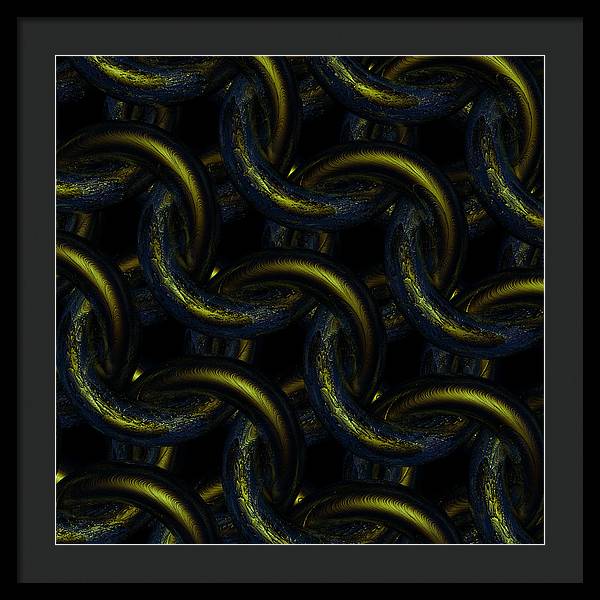 Blighted Maille - Framed Print