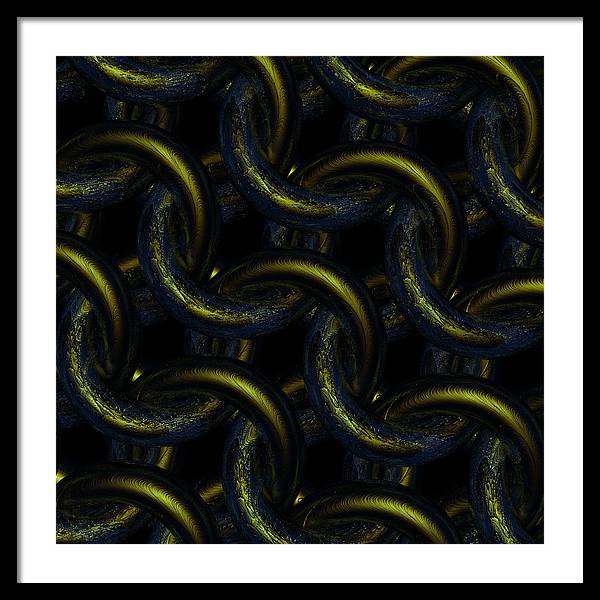 Blighted Maille - Framed Print