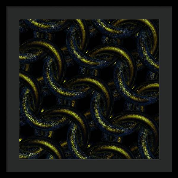 Blighted Maille - Framed Print