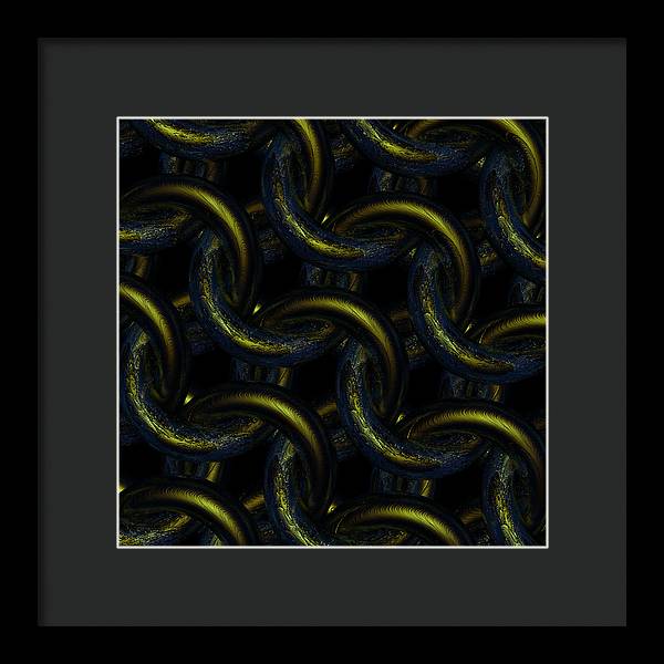 Blighted Maille - Framed Print