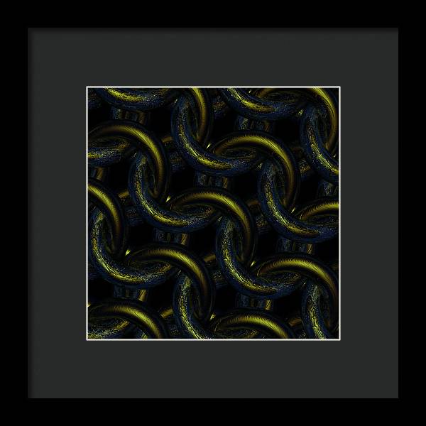 Blighted Maille - Framed Print