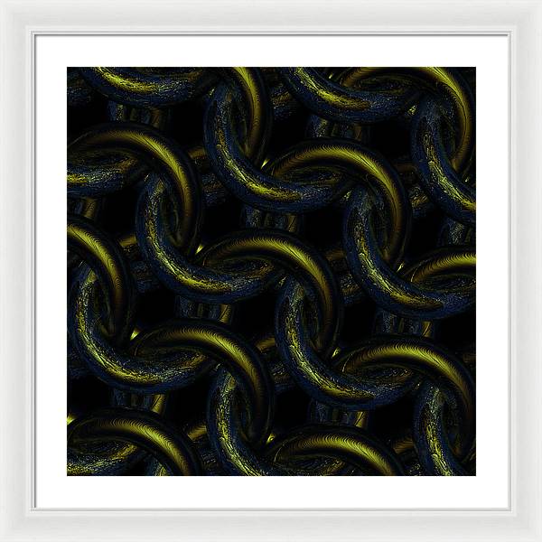 Blighted Maille - Framed Print