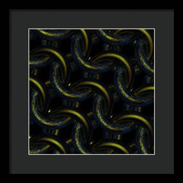 Blighted Maille - Framed Print
