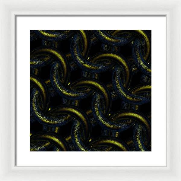 Blighted Maille - Framed Print