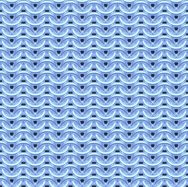 Dawn Blue Maille Art Print