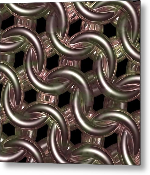 Galadriel Rose Maille - Metal Print