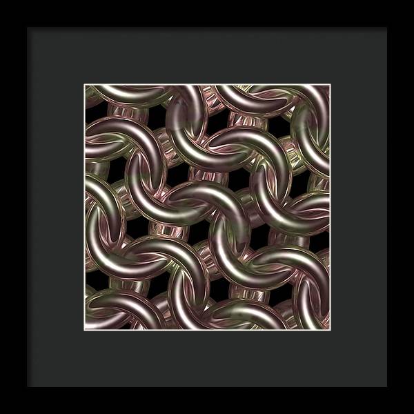 Galadriel Rose Maille - Framed Print