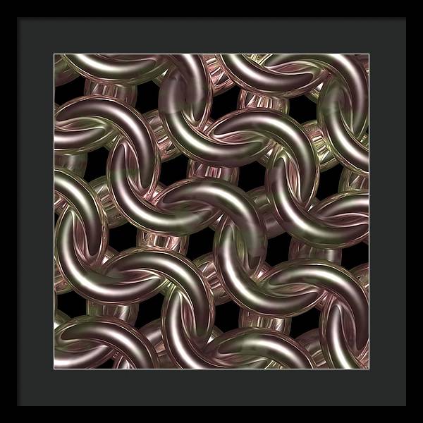 Galadriel Rose Maille - Framed Print