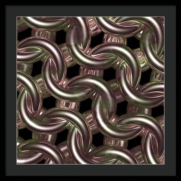 Galadriel Rose Maille - Framed Print