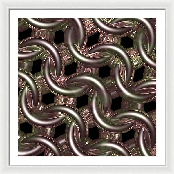 Galadriel Rose Maille - Framed Print