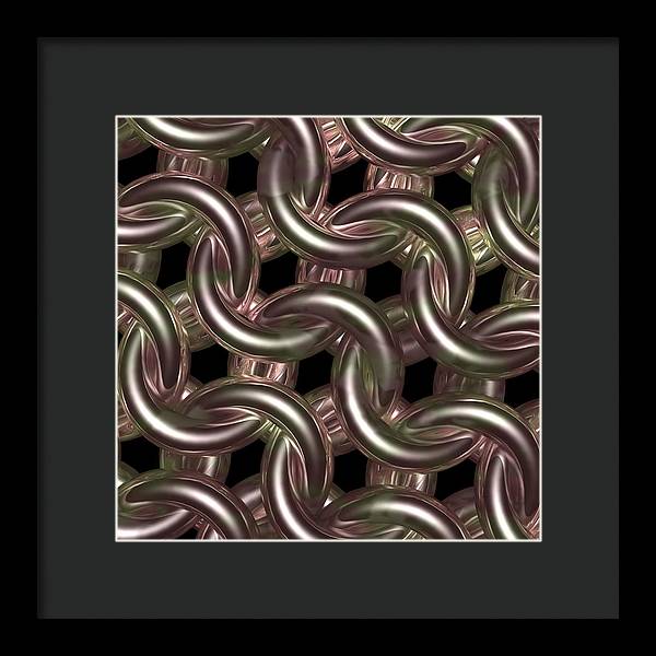 Galadriel Rose Maille - Framed Print
