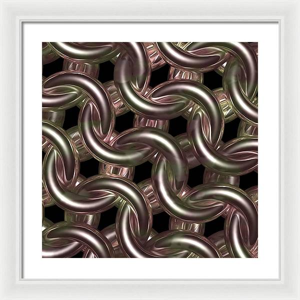 Galadriel Rose Maille - Framed Print