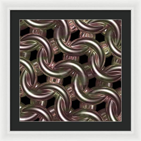 Galadriel Rose Maille - Framed Print
