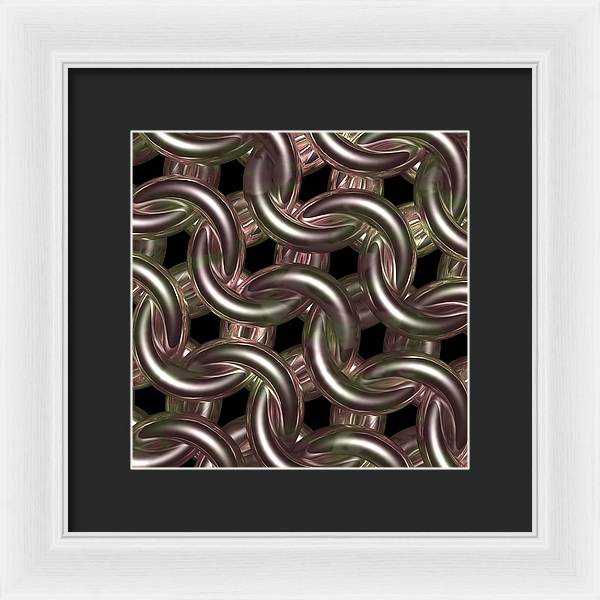 Galadriel Rose Maille - Framed Print