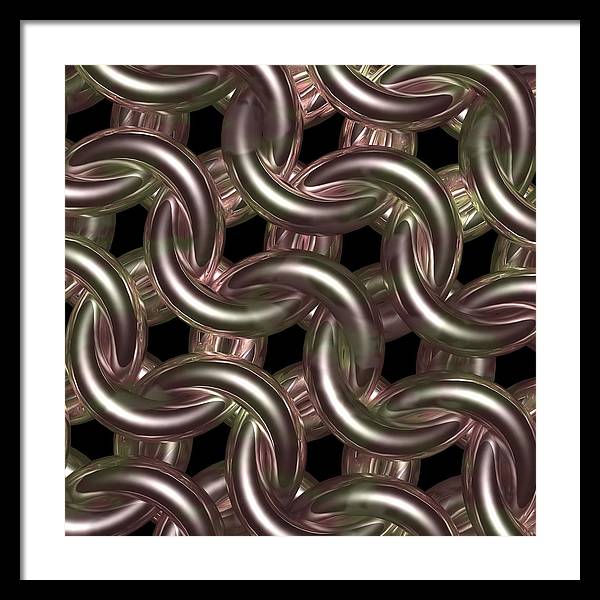 Galadriel Rose Maille - Framed Print
