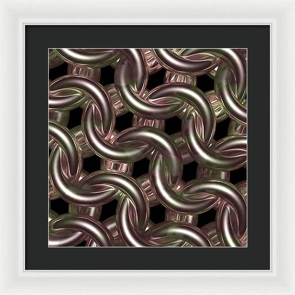 Galadriel Rose Maille - Framed Print