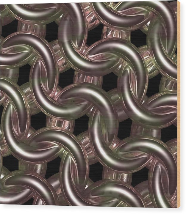 Galadriel Rose Maille - Wood Print