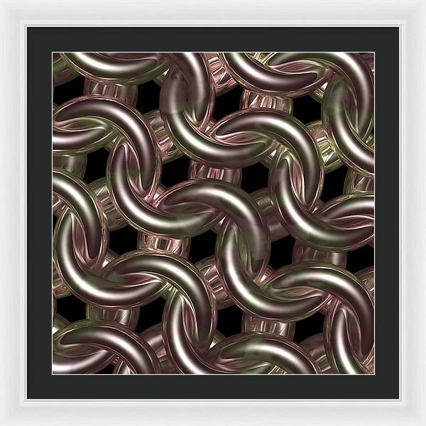 Galadriel Rose Maille - Framed Print
