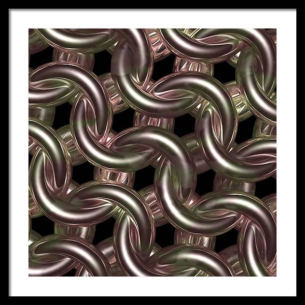 Galadriel Rose Maille - Framed Print