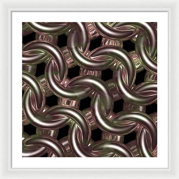 Galadriel Rose Maille - Framed Print