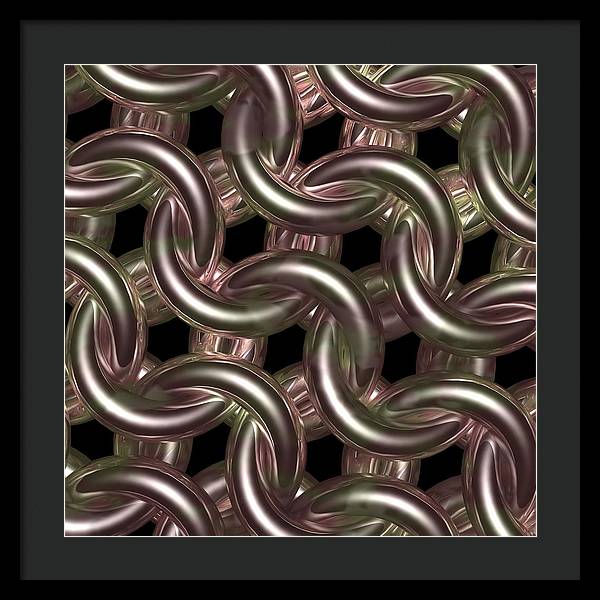 Galadriel Rose Maille - Framed Print