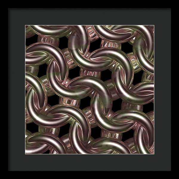 Galadriel Rose Maille - Framed Print