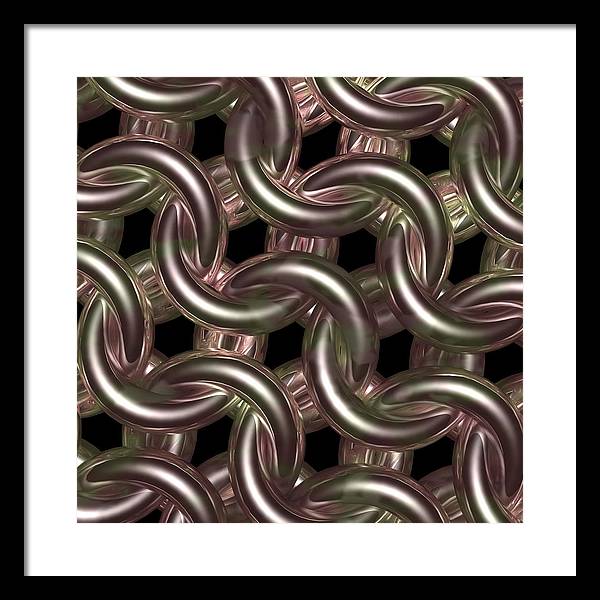 Galadriel Rose Maille - Framed Print
