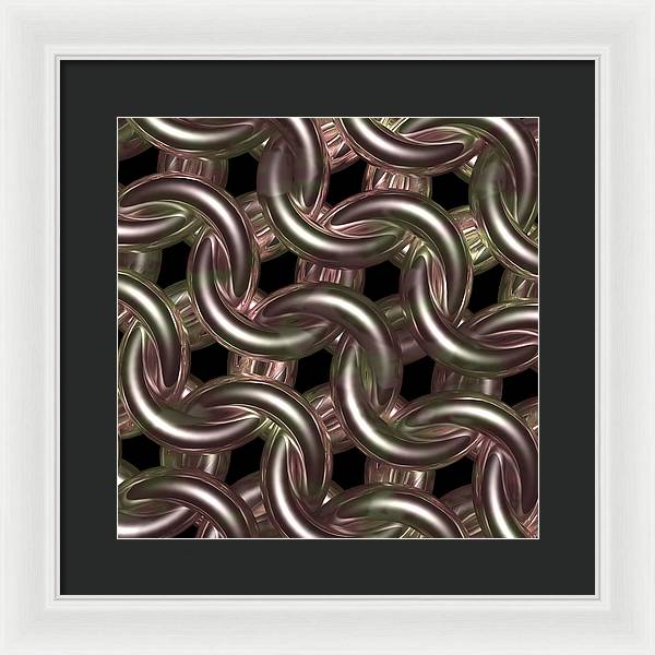 Galadriel Rose Maille - Framed Print