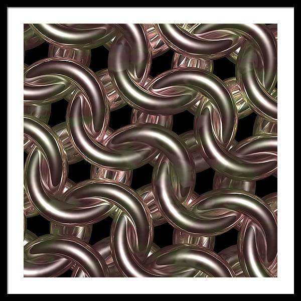 Galadriel Rose Maille - Framed Print