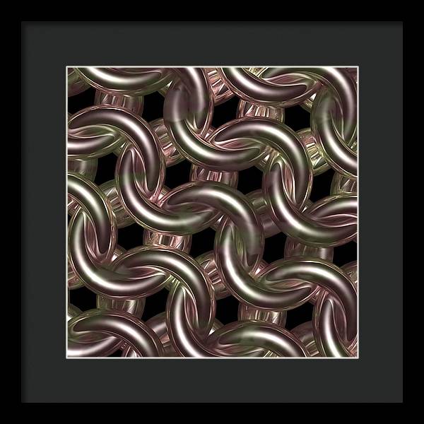 Galadriel Rose Maille - Framed Print