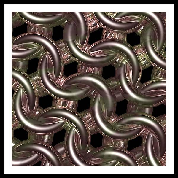 Galadriel Rose Maille - Framed Print